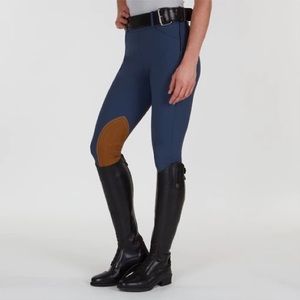 French blue tailored sportsman’s w/ tan patch 💙💙